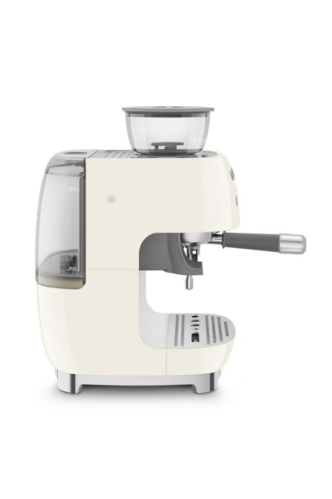 Smeg Krem Öğütücülü Espresso Kahve Makinesi EGF03CREU