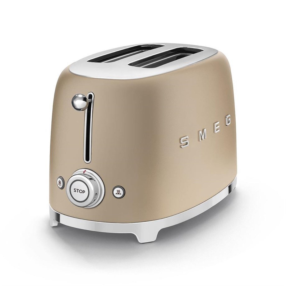 SMEG Mat Gold 2X1 Ekmek Kızartma TSF01CHMEU