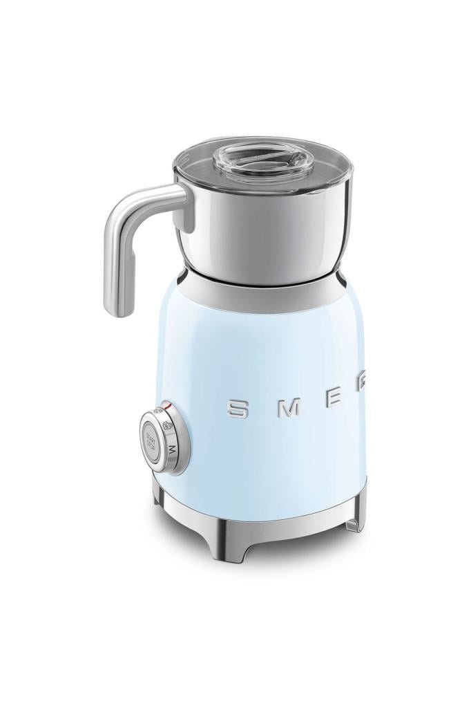 SMEG MFF11PBEU Pastel Mavi Süt Köpürtme Makinası