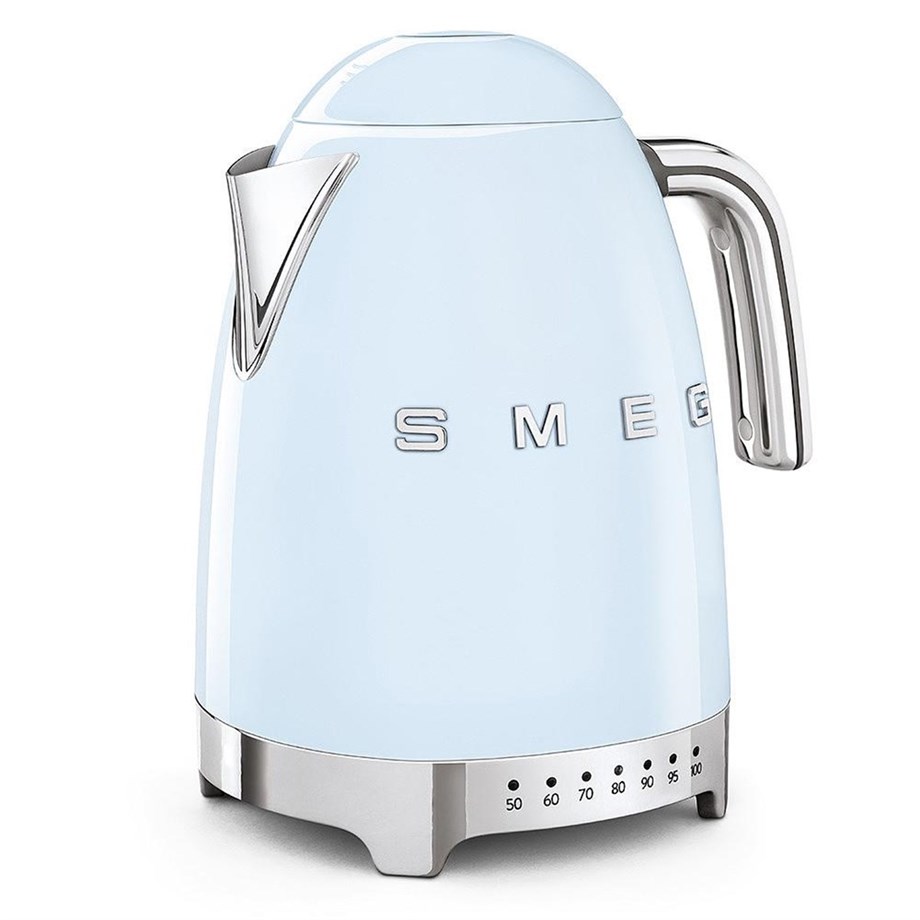 SMEG Pastel Mavi Isı Ayarlı Kettle KLF04PBEU