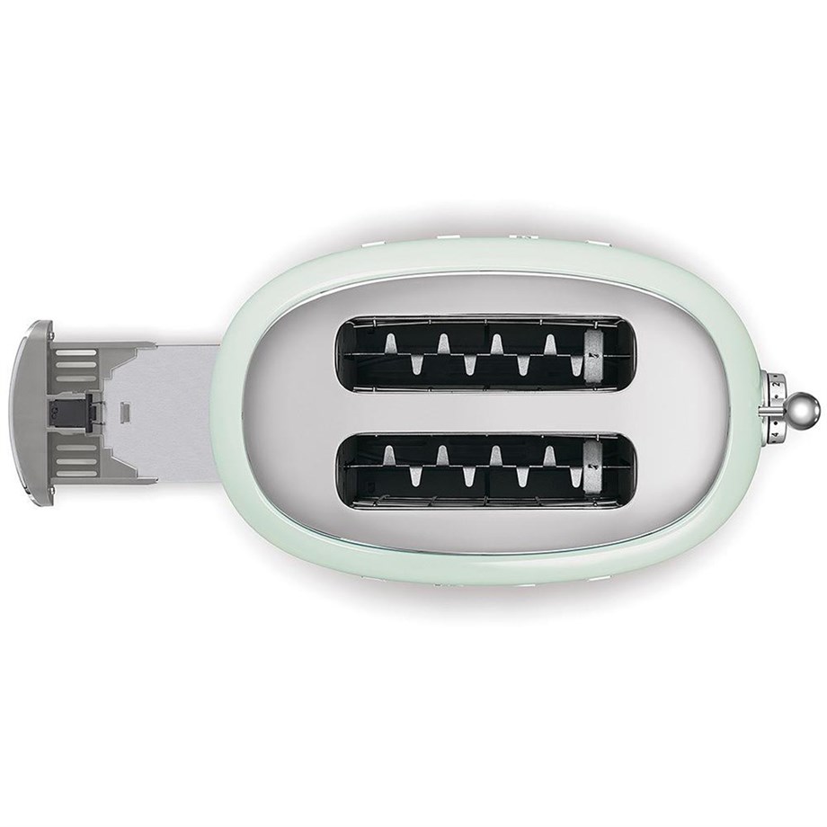 SMEG Pastel Yeşil 2X1 Ekmek Kızartma Makinesi TSF01PGEU