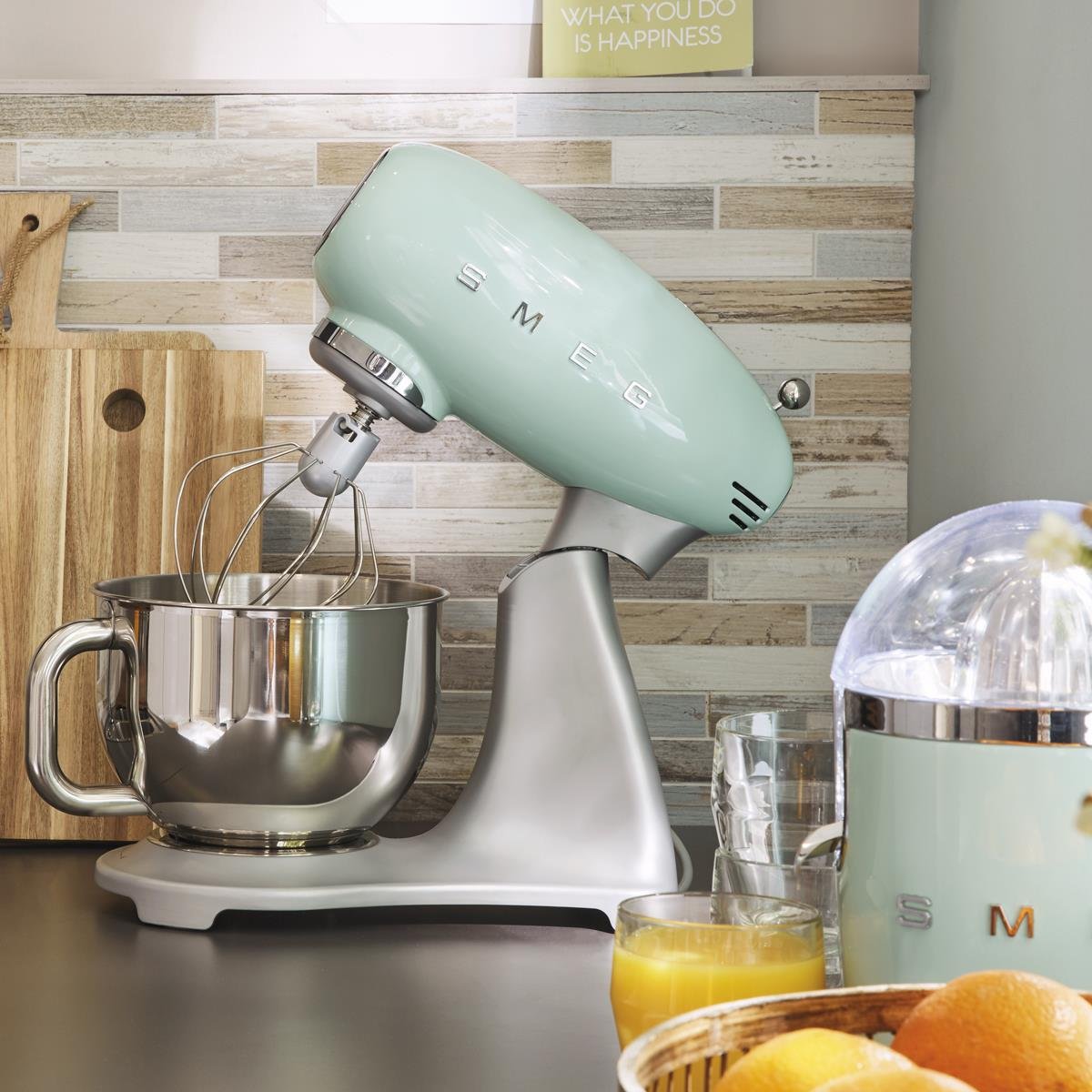 SMEG Pastel Yeşil Stand Mikser SMF02PGEU