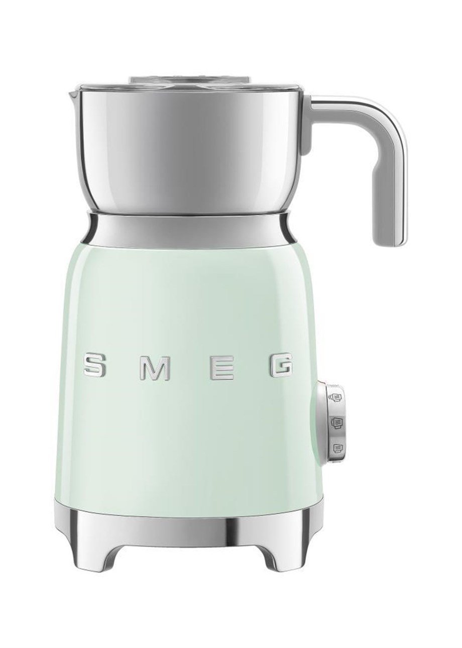 SMEG Pastel Yeşil Süt Köpürtme Makinası MFF01PGEU