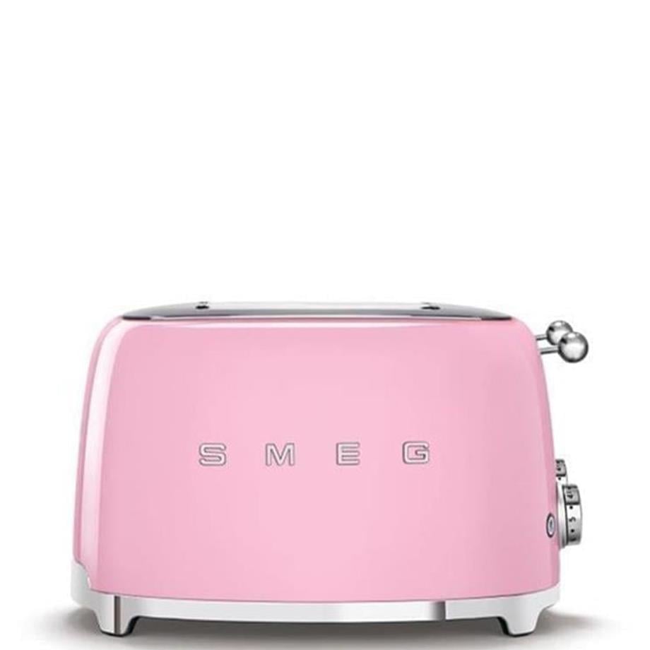 SMEG Pembe 4X1 Ekmek Kızartma Makinesi TSF03PKEU