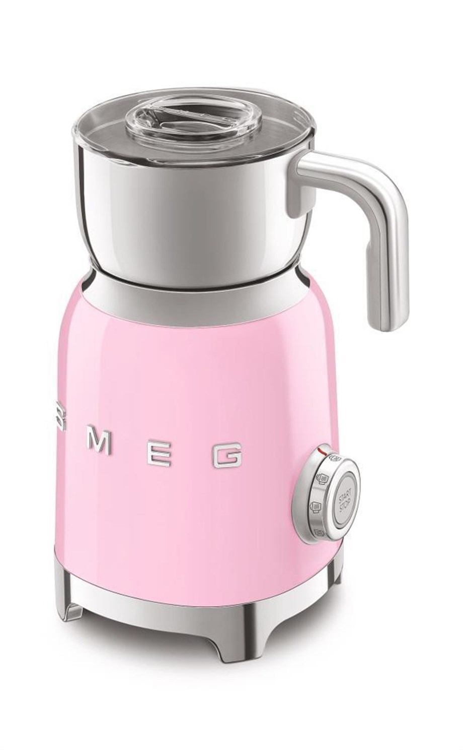 SMEG Pembe Süt Köpürtme Makinası MFF01PKEU