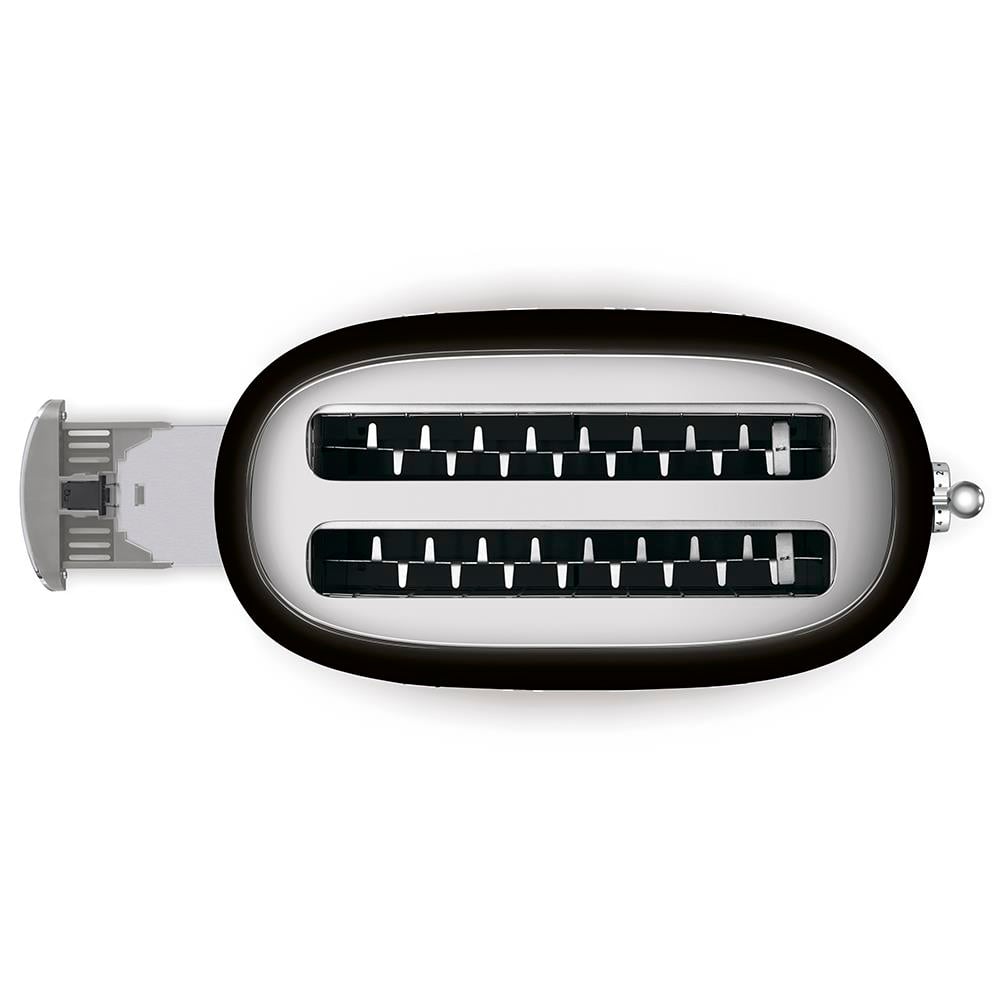 SMEG Siyah 2X2 Ekmek Kızartma Makinesi TSF02BLEU