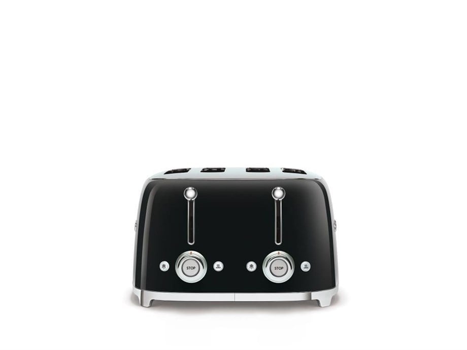 SMEG Siyah 4X1 Ekmek Kızartma Makinesi TSF03BLEU