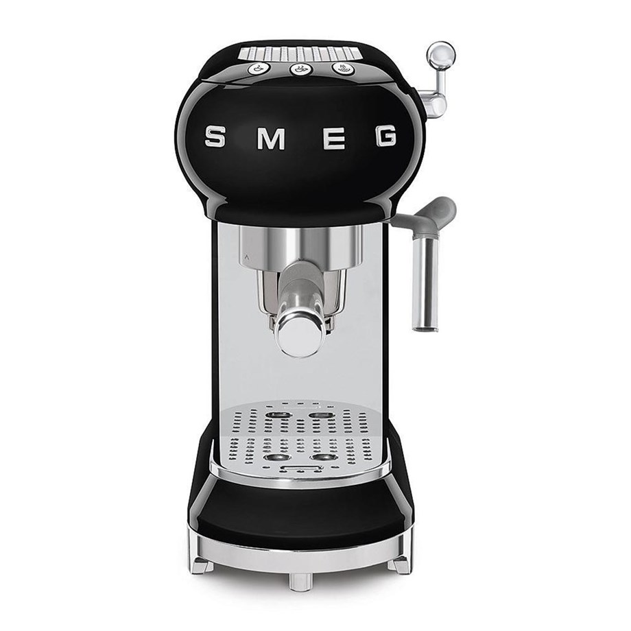 SMEG Siyah Espresso Kahve Makinesi ECF01BLEU