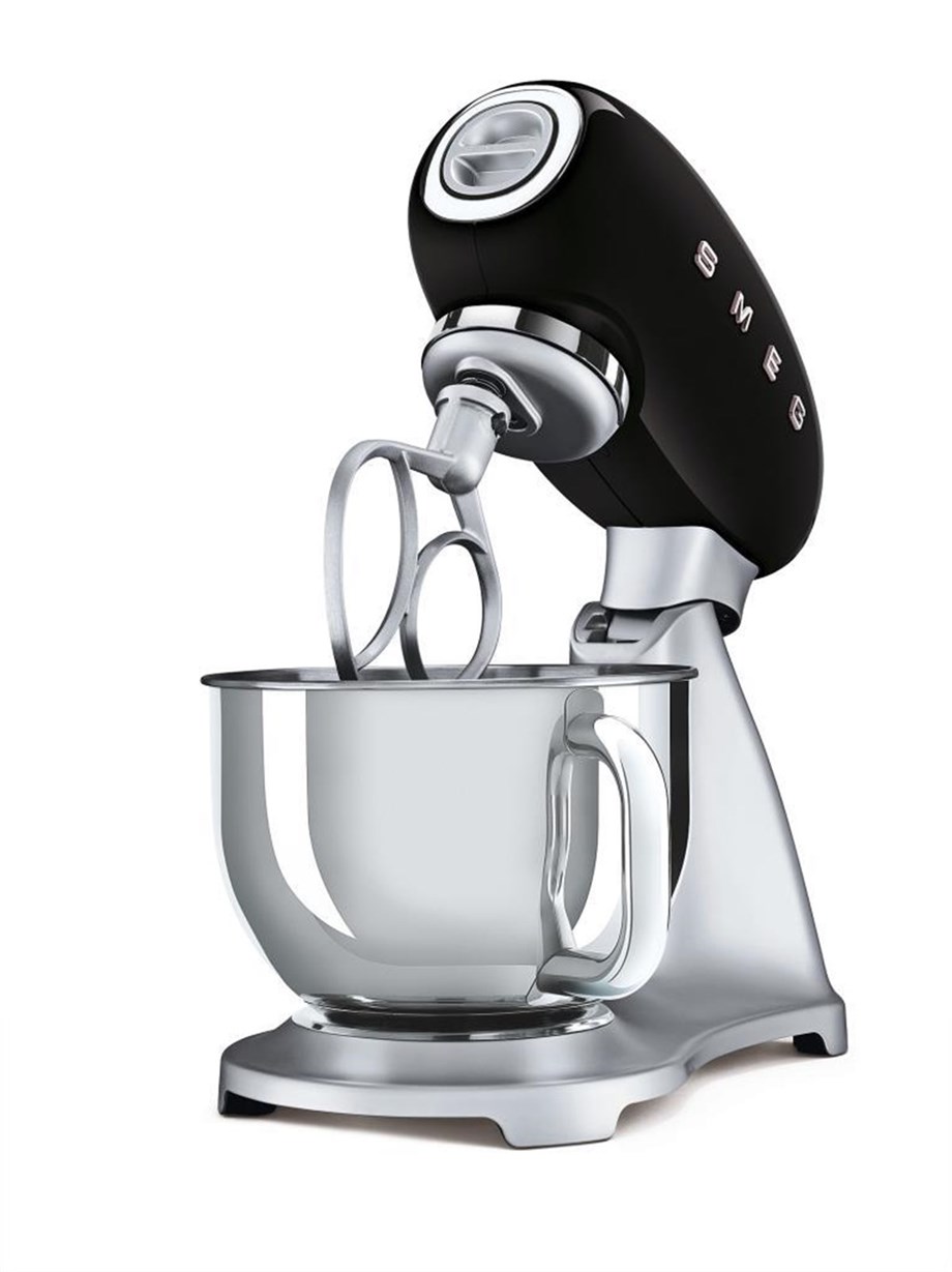 SMEG Siyah Stand Mikser SMF02BLEU