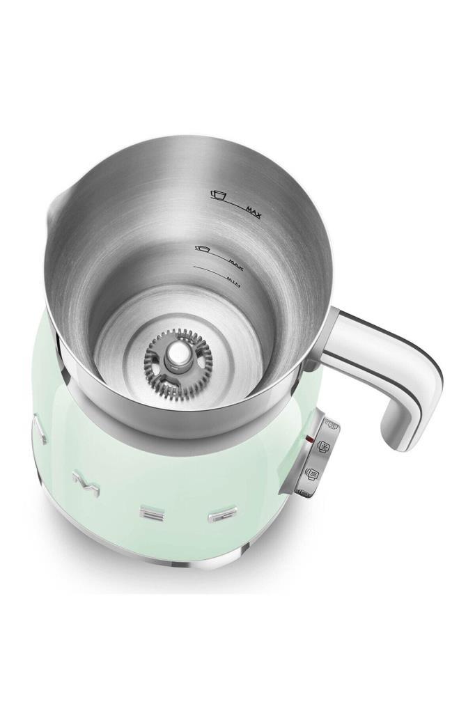 SMEG SMFF11PGEU Süt Köpürtme Makinası Pastel Yeşil
