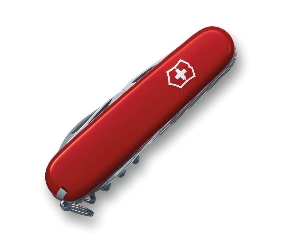 Victorinox VT 1.3603.B1 Blisterli 12 Fonksiyon Spartan İsviçre Çakısı (Kırmızı)
