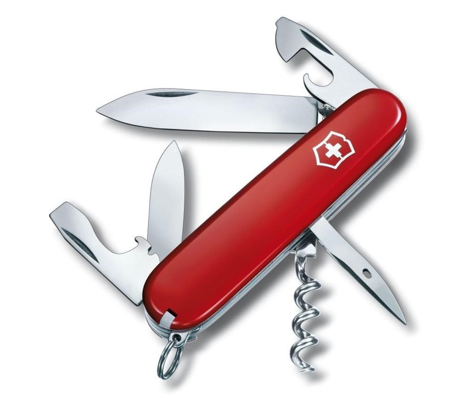 Victorinox VT 1.3603.B1 Blisterli 12 Fonksiyon Spartan İsviçre Çakısı (Kırmızı)
