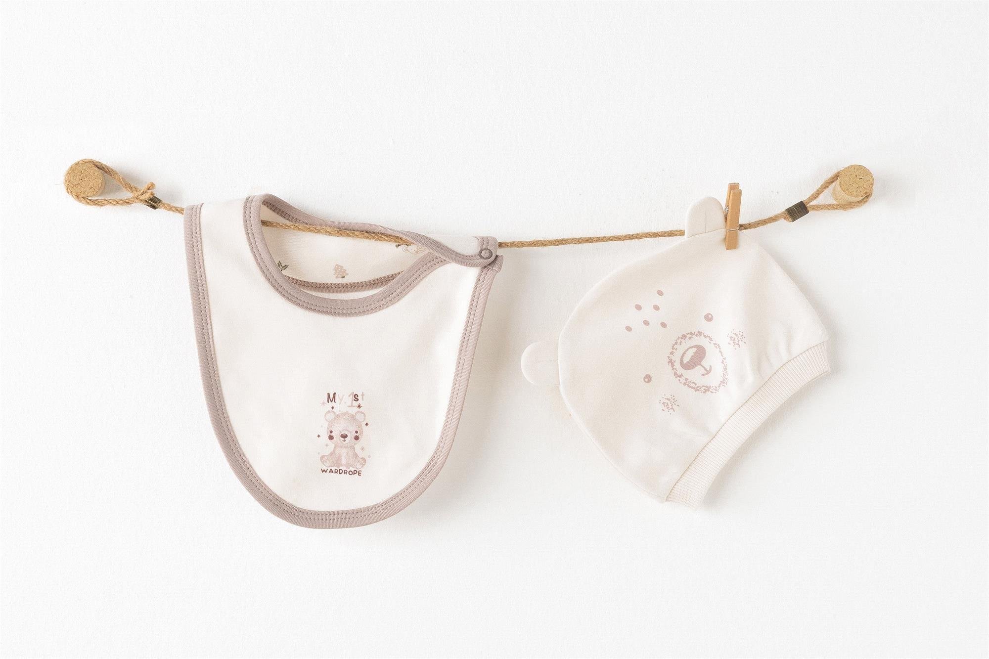 Andywawa Bebek 5'li Hastane Çıkış Seti Ekru AC26180