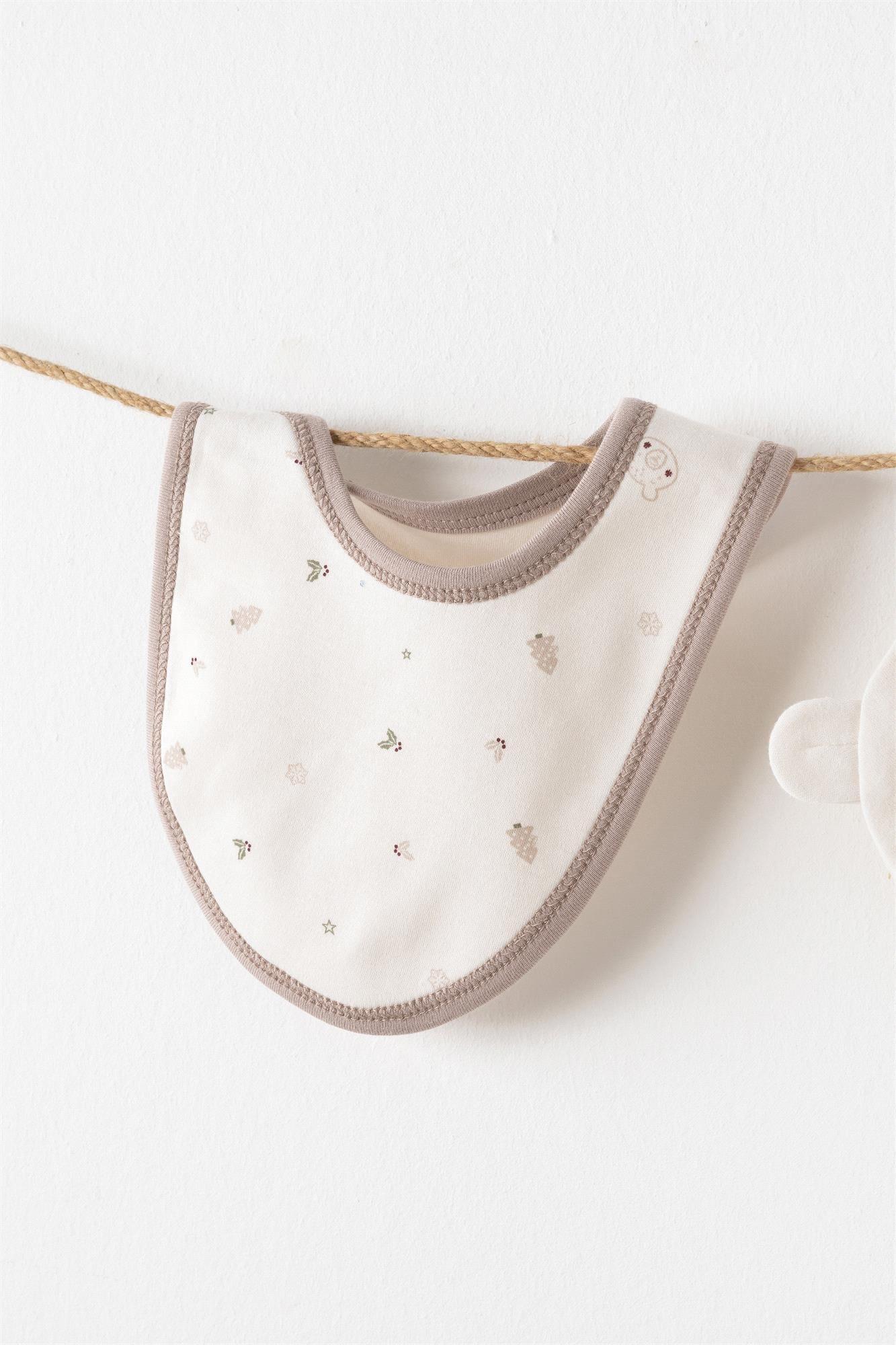 Andywawa Bebek 5'li Hastane Çıkış Seti Ekru AC26180