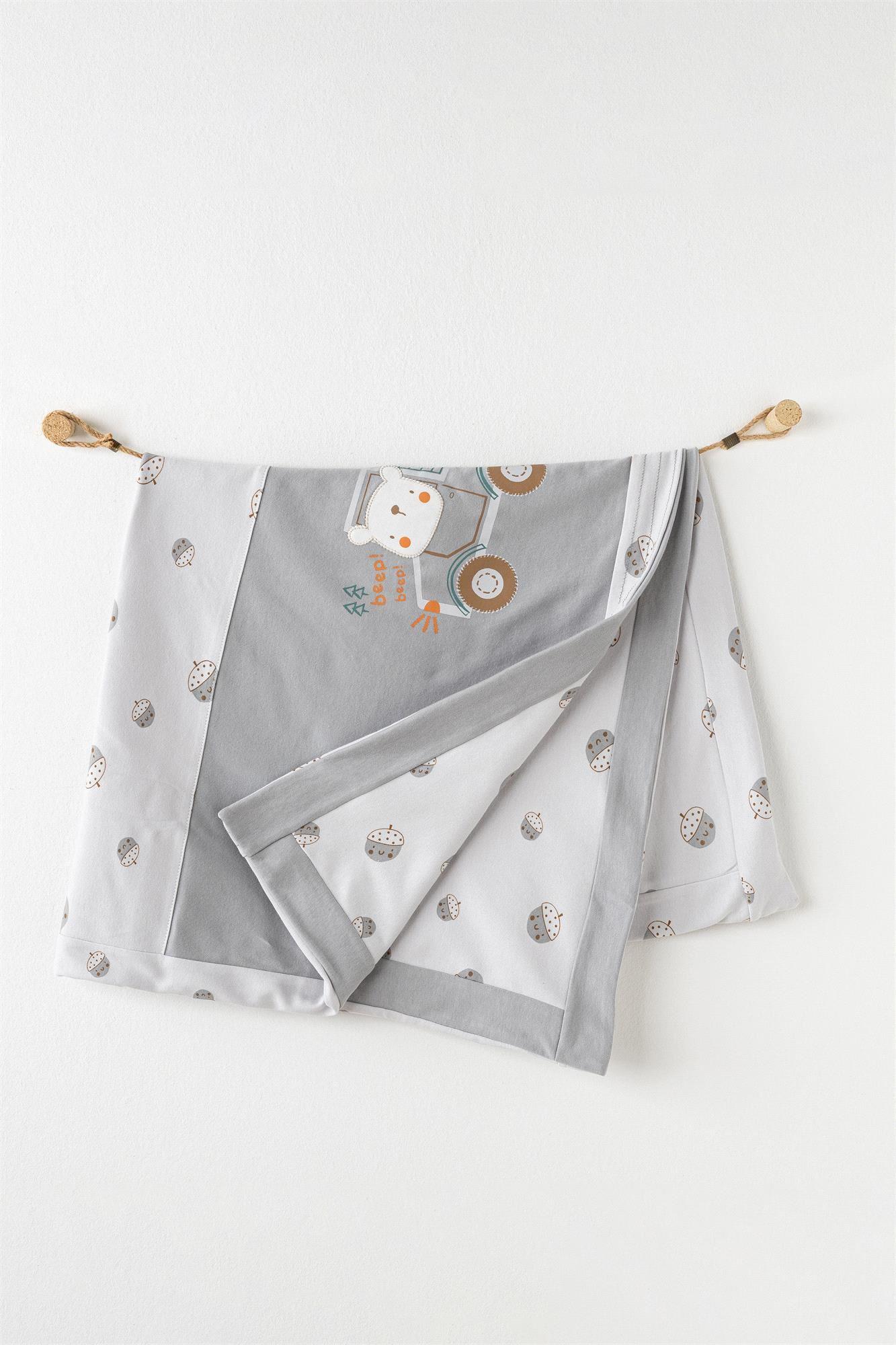 Andywawa Bebek Hello Autumn 10'lu Hastane Çıkış Seti Gri AC26101