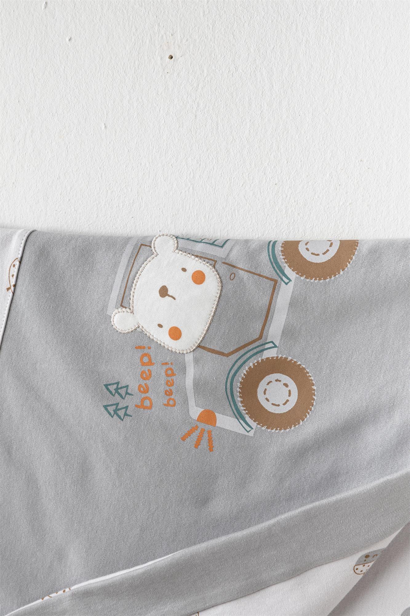 Andywawa Bebek Hello Autumn 10'lu Hastane Çıkış Seti Gri AC26101