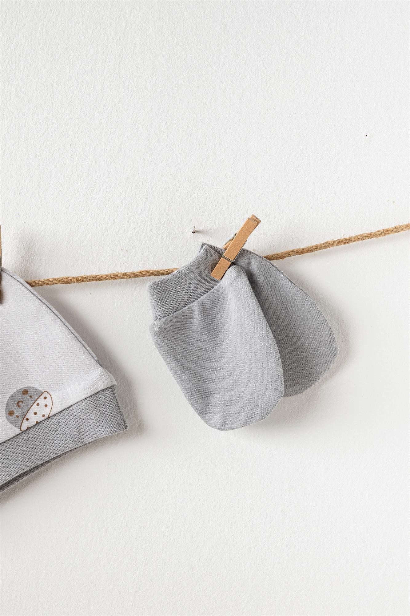 Andywawa Bebek Hello Autumn 10'lu Hastane Çıkış Seti Gri AC26101