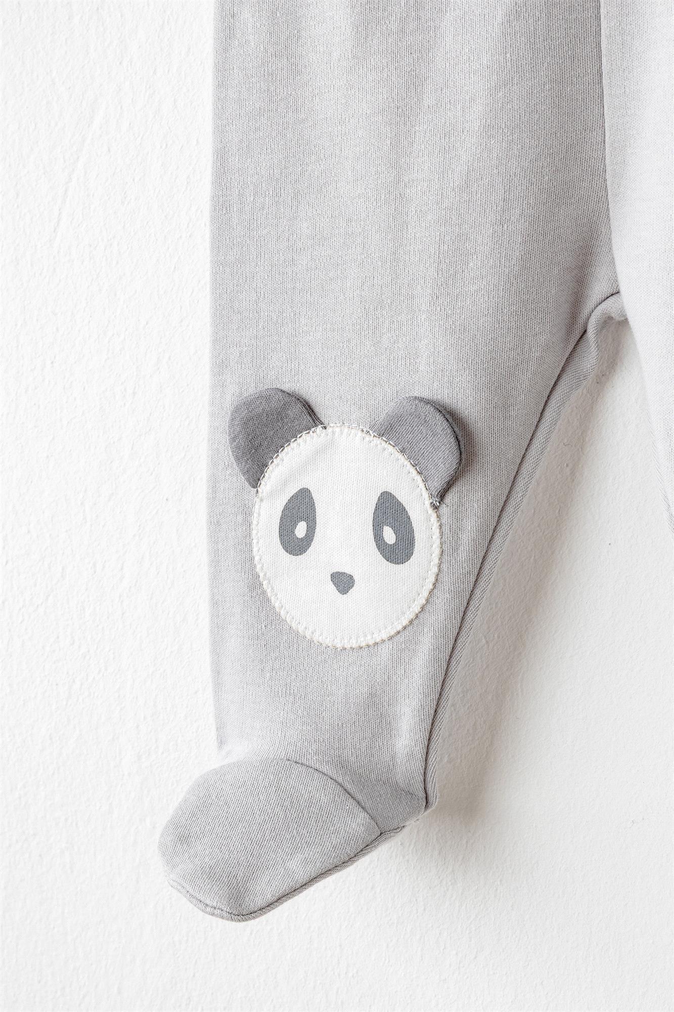 Andywawa Bebek Keep Smiling 5'li Hastane Çıkış Seti Gri AC26020