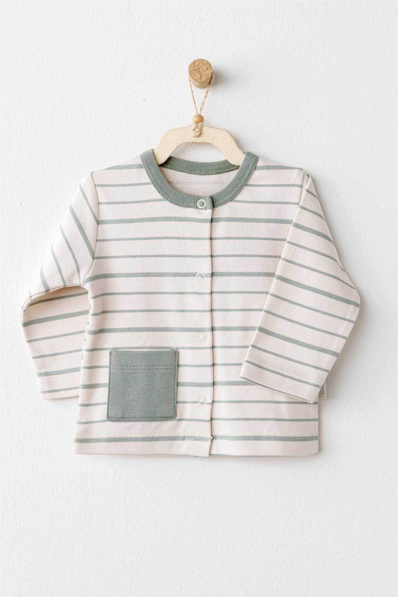 Andywawa Erkek Bebek Dinozor 10'lu Hastane Çıkış Seti Yeşil AC26001