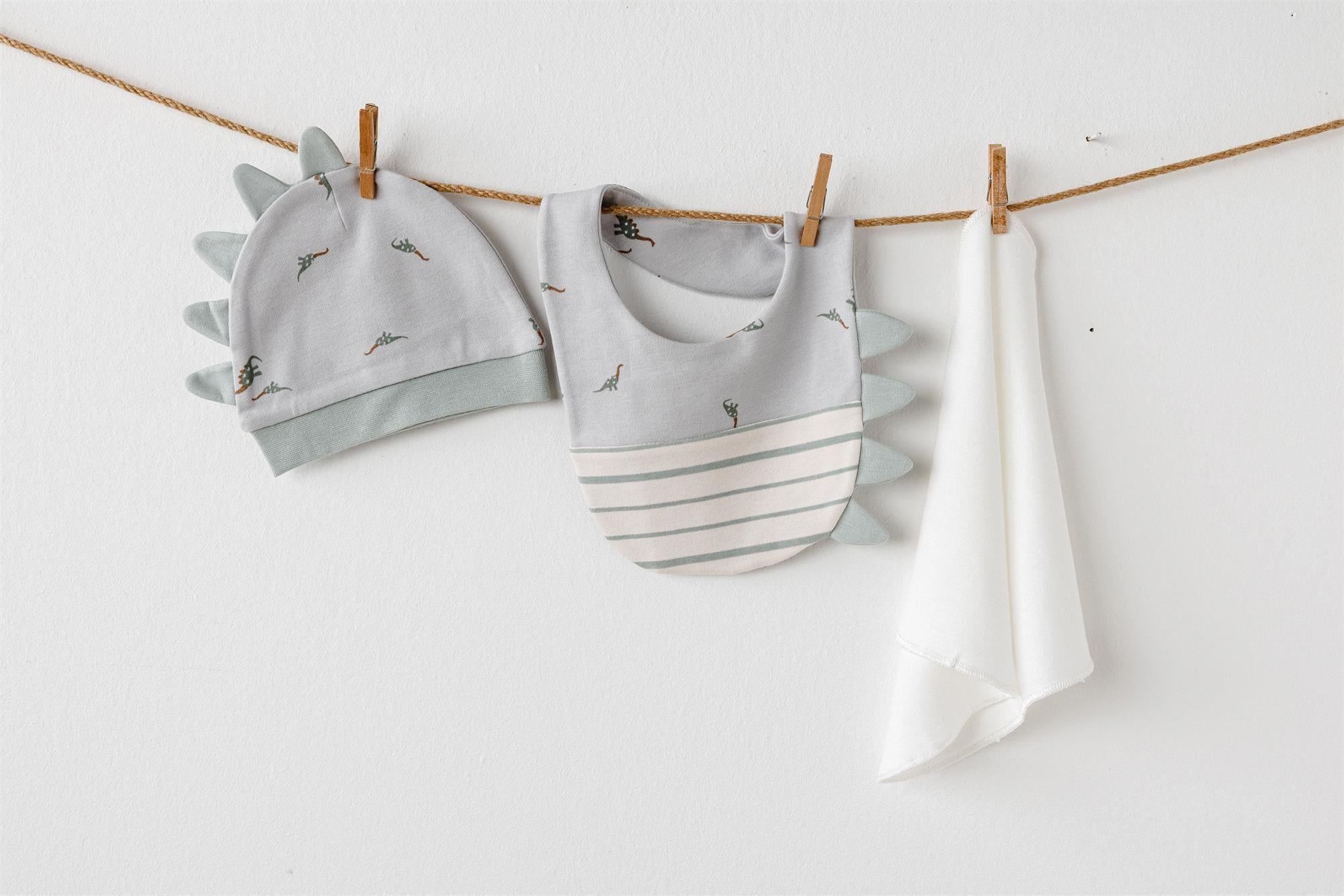 Andywawa Erkek Bebek Dinozor 20'li Hastane Çıkış Seti Yeşil AC26002