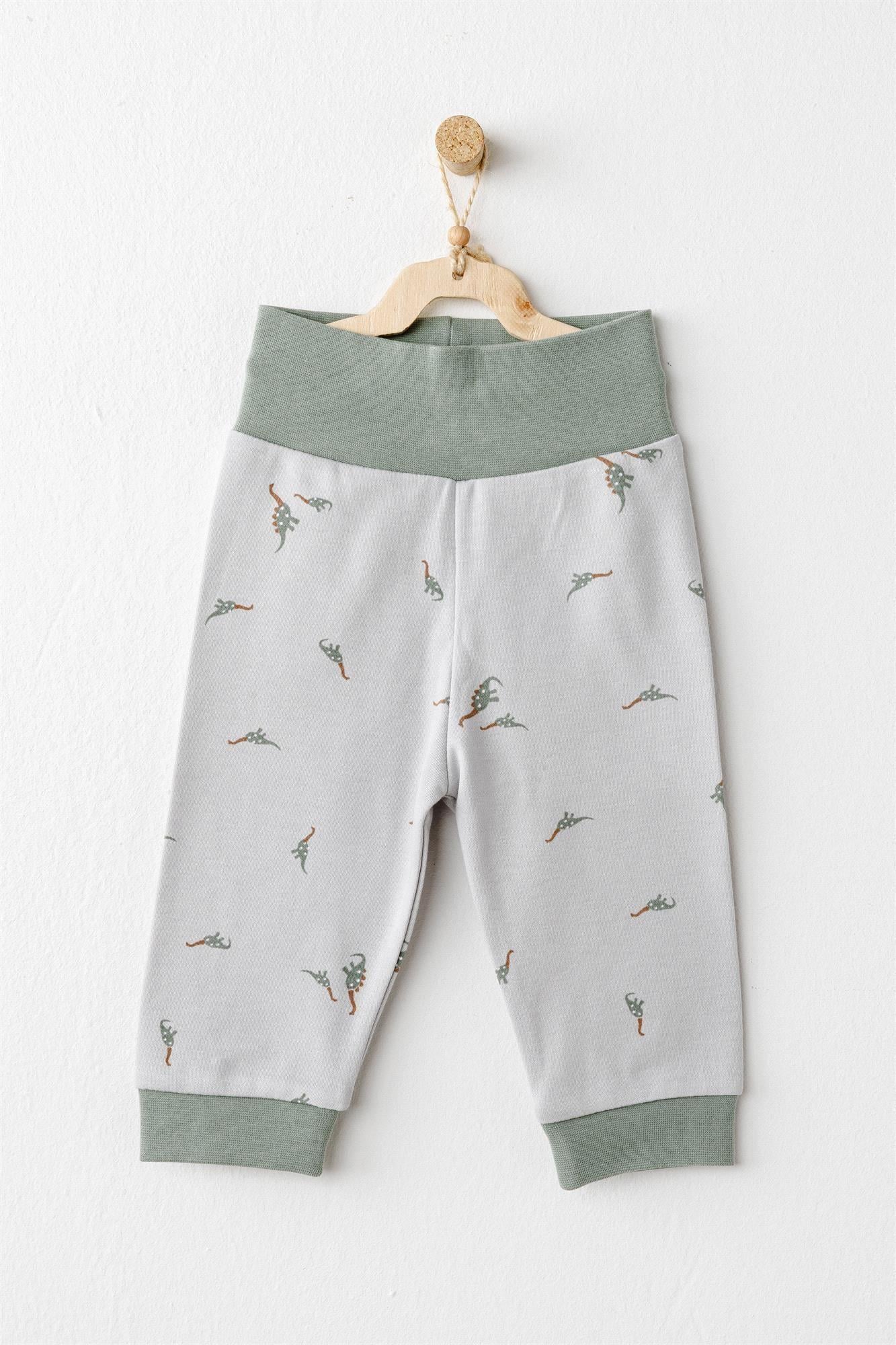 Andywawa Erkek Bebek Dinozor 20'li Hastane Çıkış Seti Yeşil AC26002