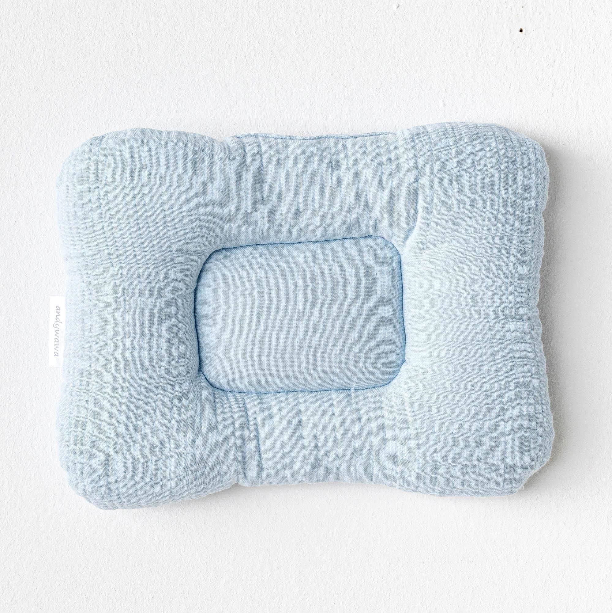 Andywawa Erkek Bebek Müslin Emzirme Yastığı Mavi AC25873