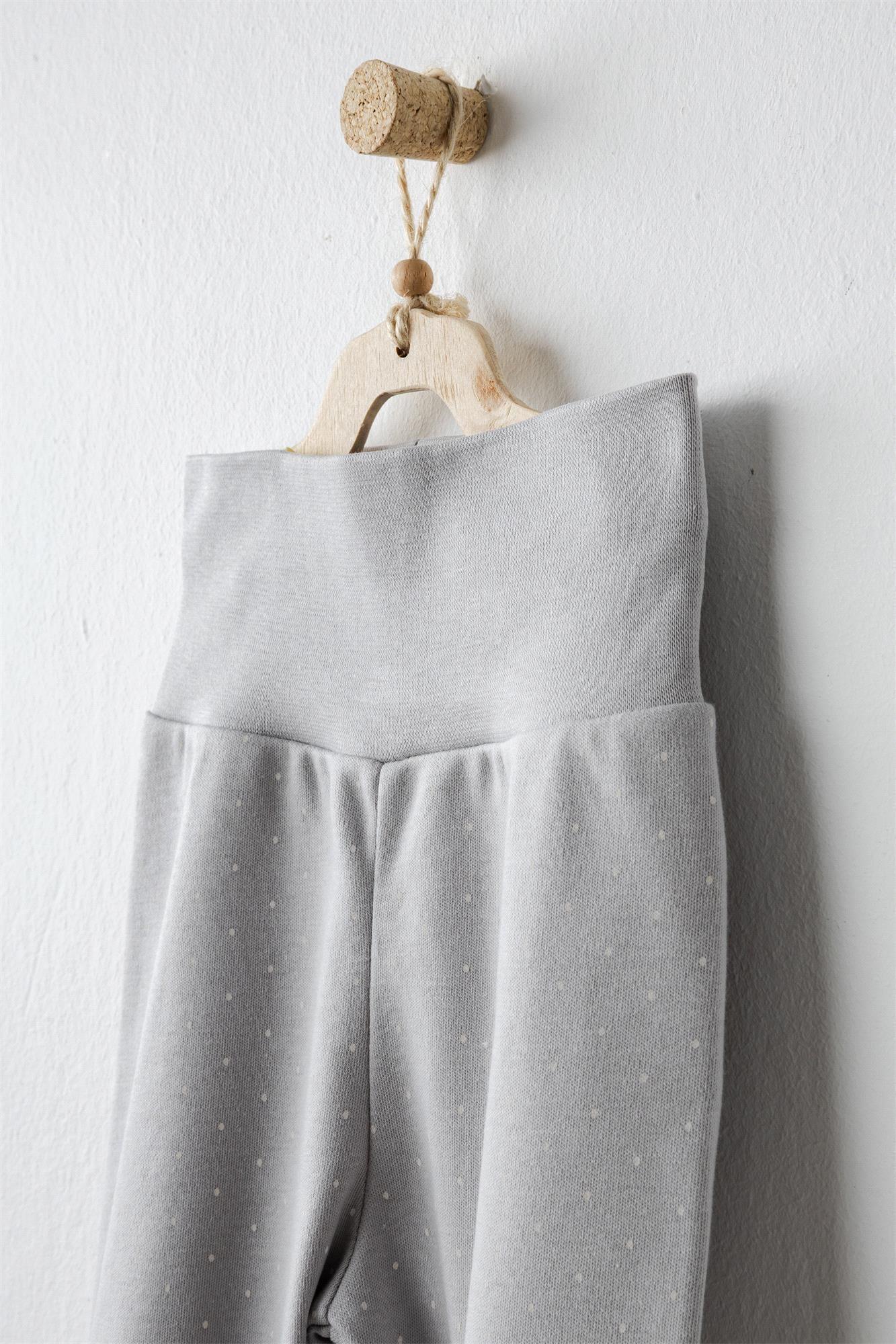 Andywawa Kız Bebek Bow Bilss 5'li Hastane Çıkış Seti Gri AC26250