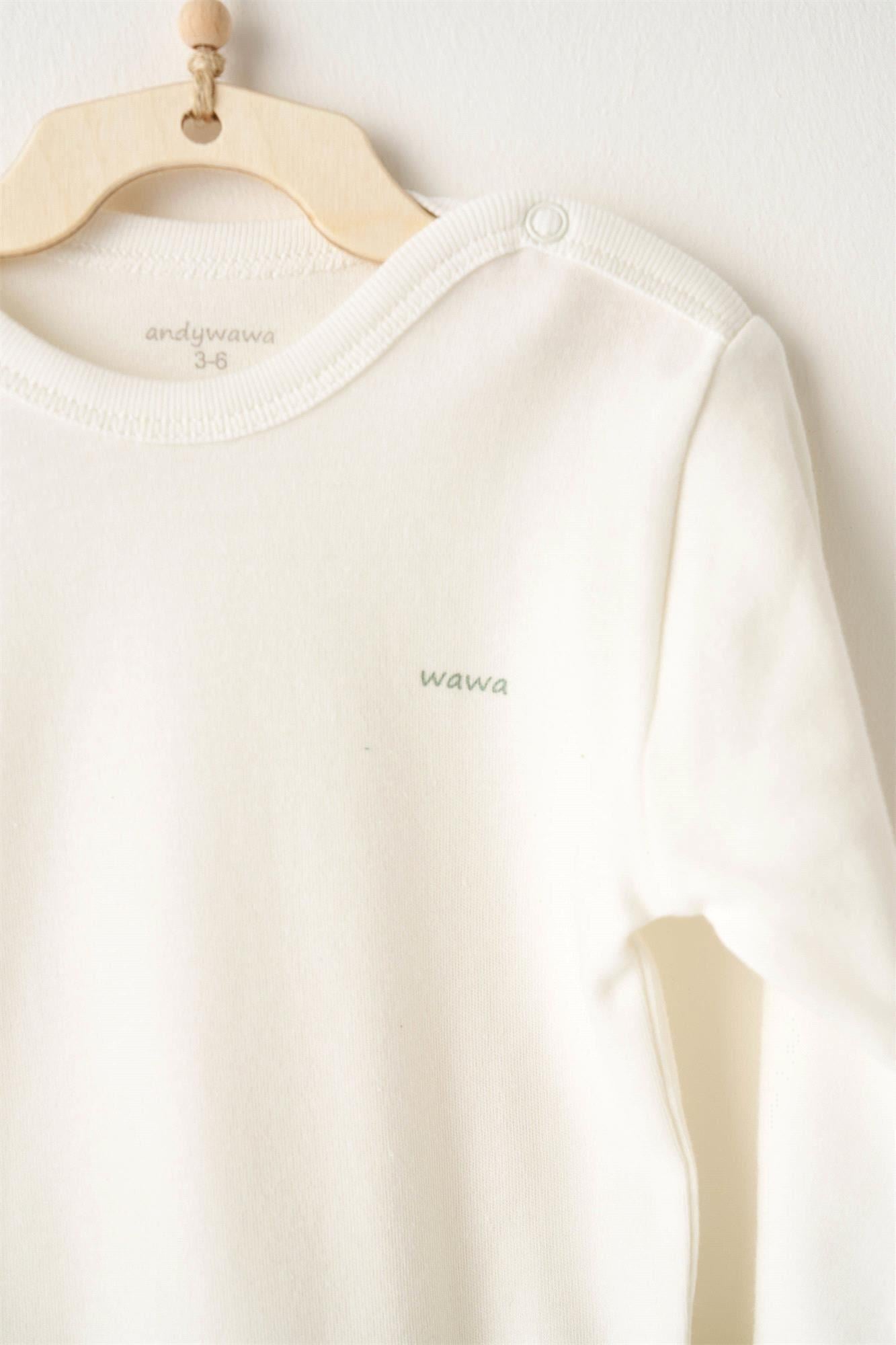 Andywawa Kız Bebek Mon Petit Amour 2'li Body Set AC26099