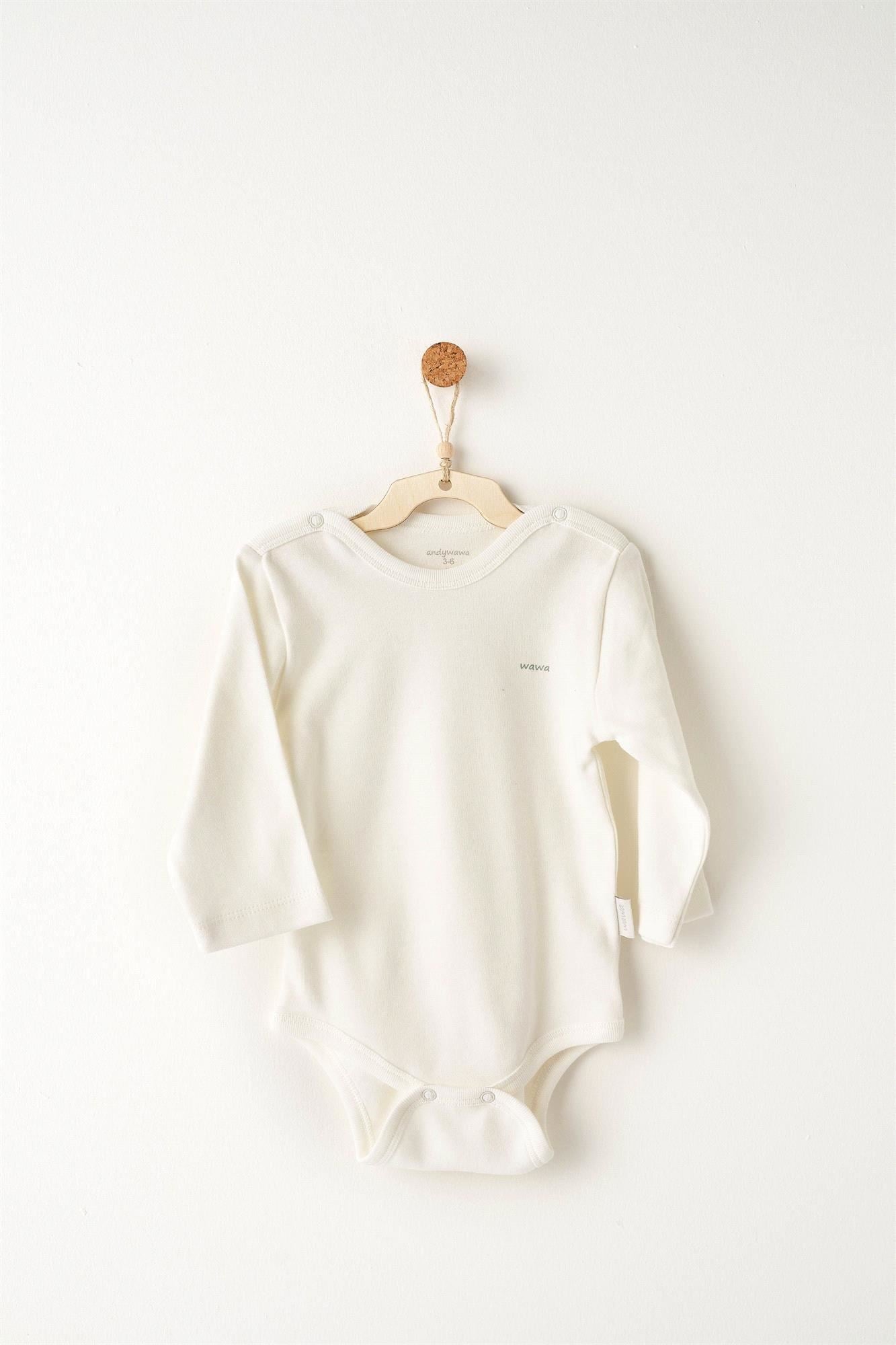Andywawa Kız Bebek Mon Petit Amour 2'li Body Set AC26099