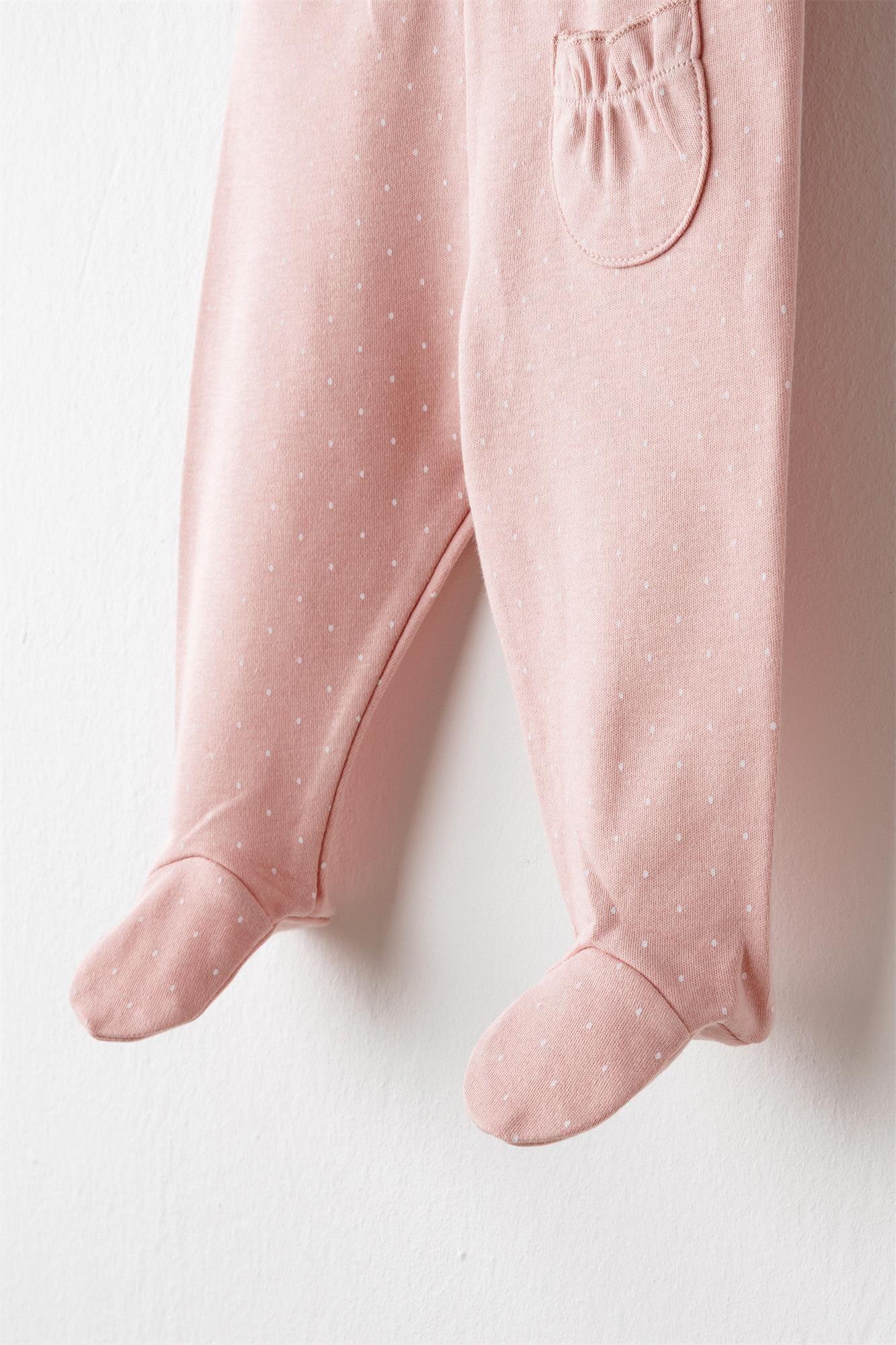 Andywawa Kız Bebek Mon Petit Amour 5'li Hastane Çıkış Seti Ekru AC26080