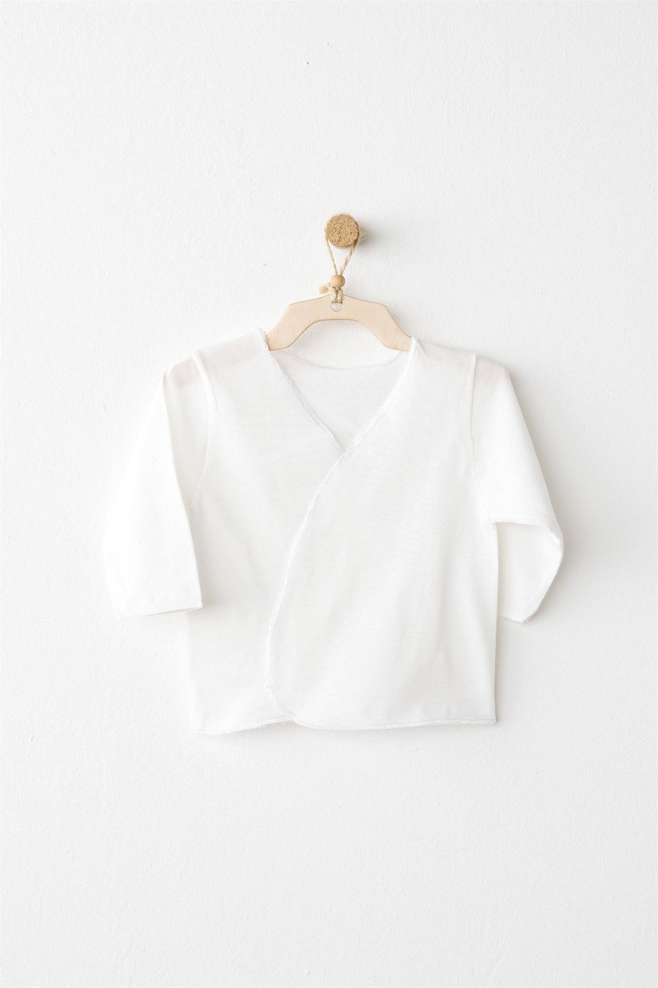 Andywawa Kız Bebek Mon Petit Amour 5'li Hastane Çıkış Seti Ekru AC26080