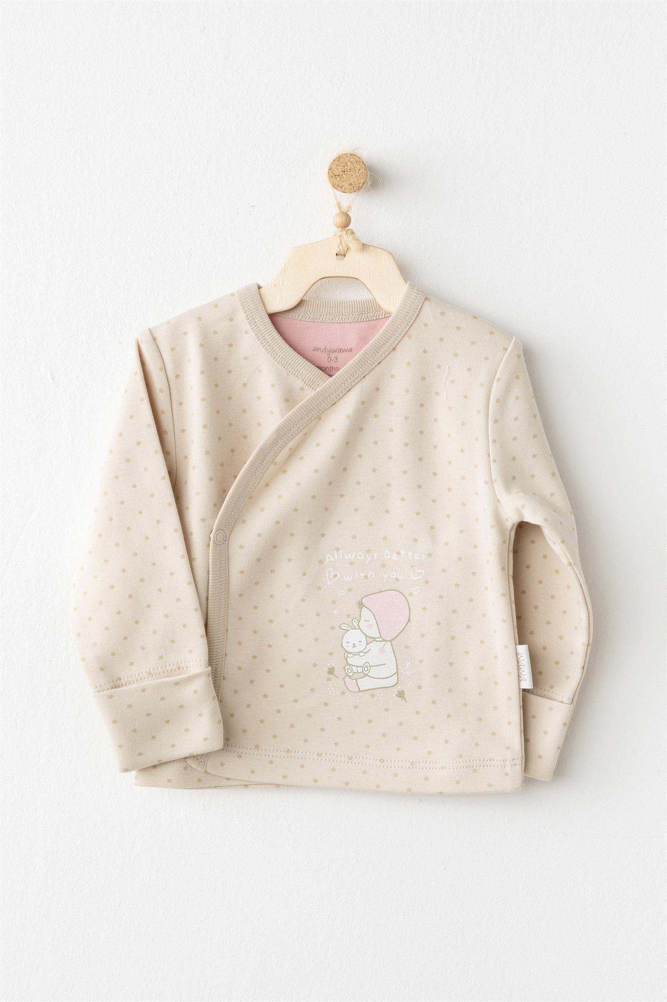 Andywawa Kız Bebek You Are Special 10'lu Hastane Çıkış Seti Mint AC26041