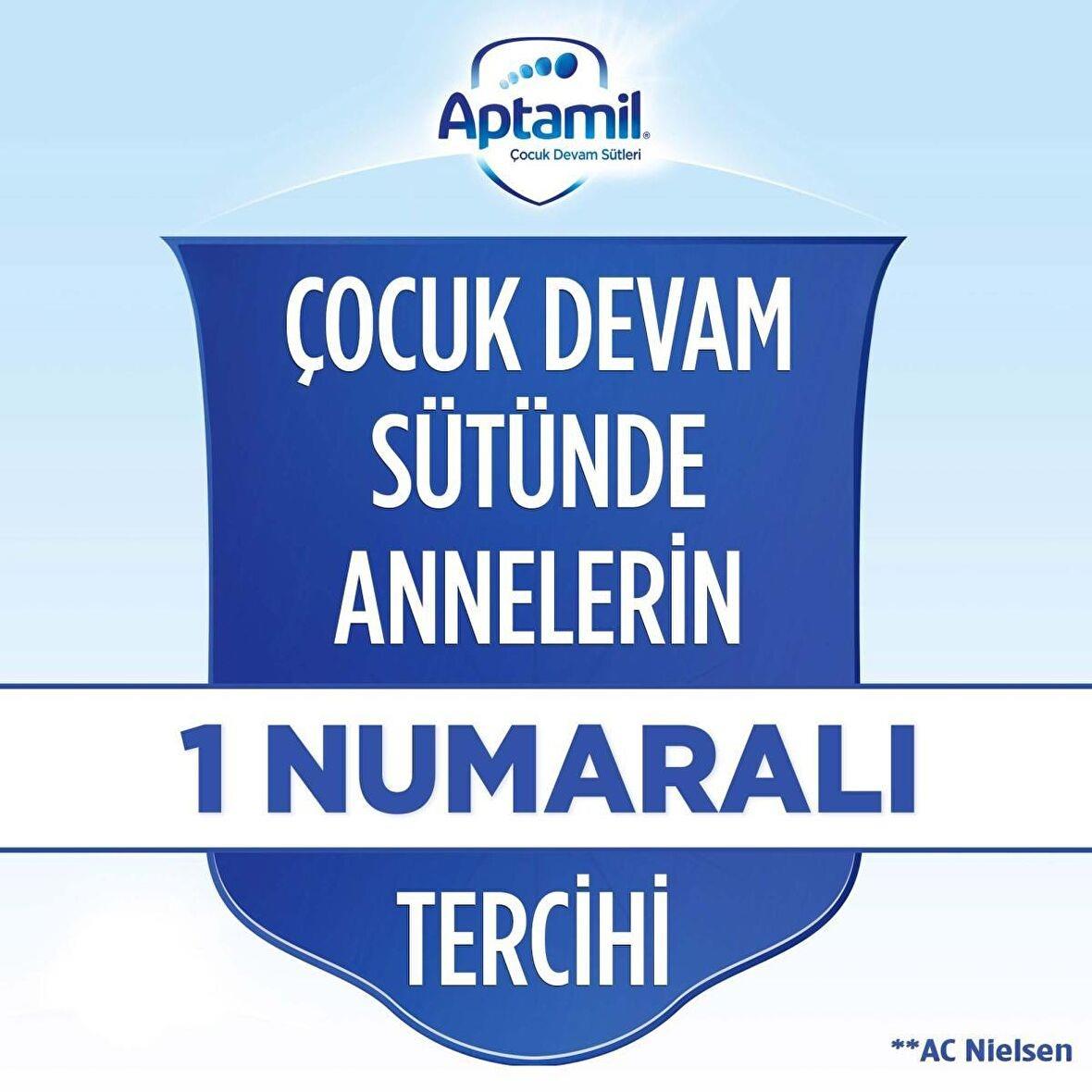Aptamil 4 Çocuk Devam Sütü 800 gr 2 Adet