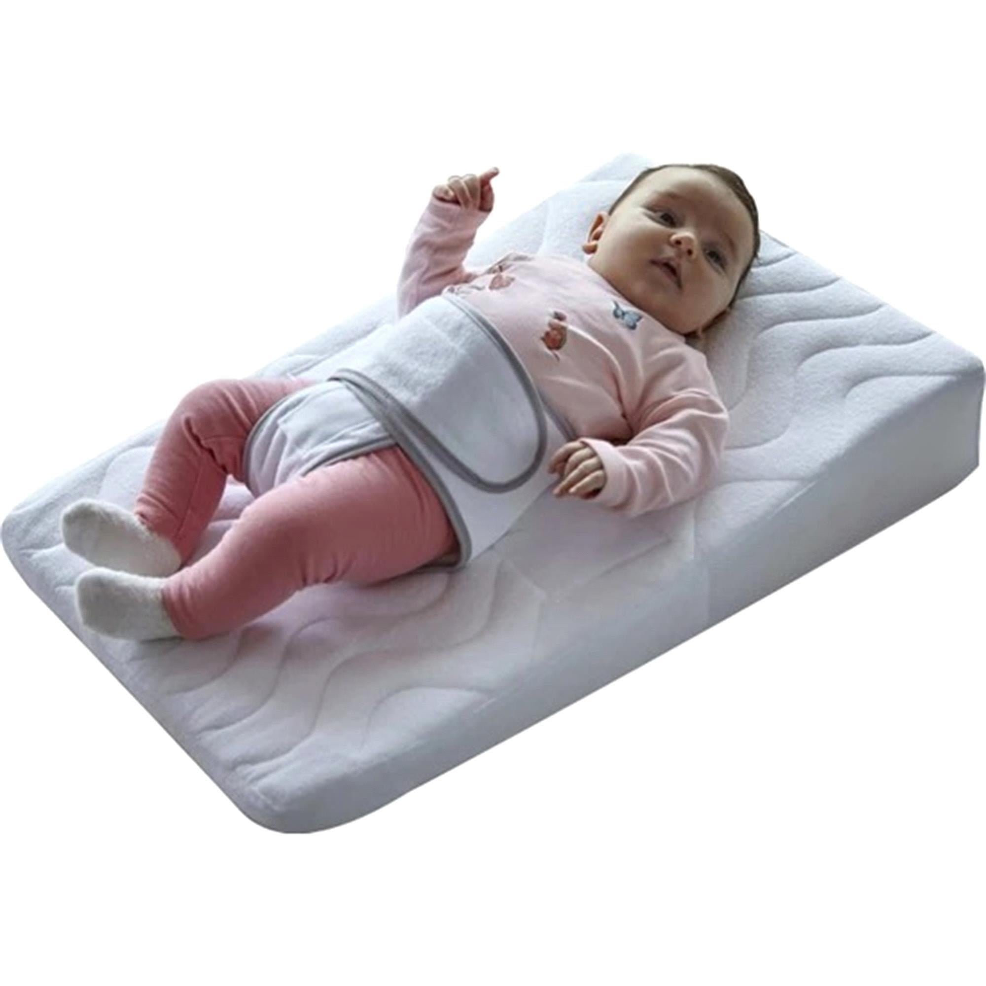 Babyjem Bebek Reflü Yastığı Kemerli Beyaz Art-132