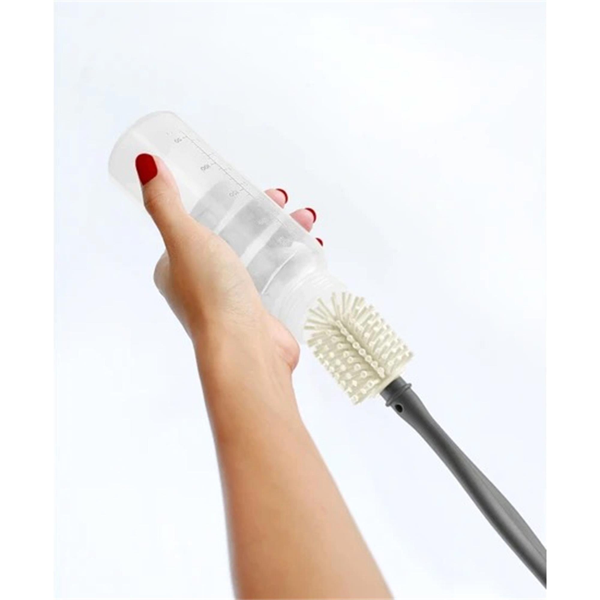 Babyjem Biberon Ve Emzik Temizleme Fırçası Ekru Art-723