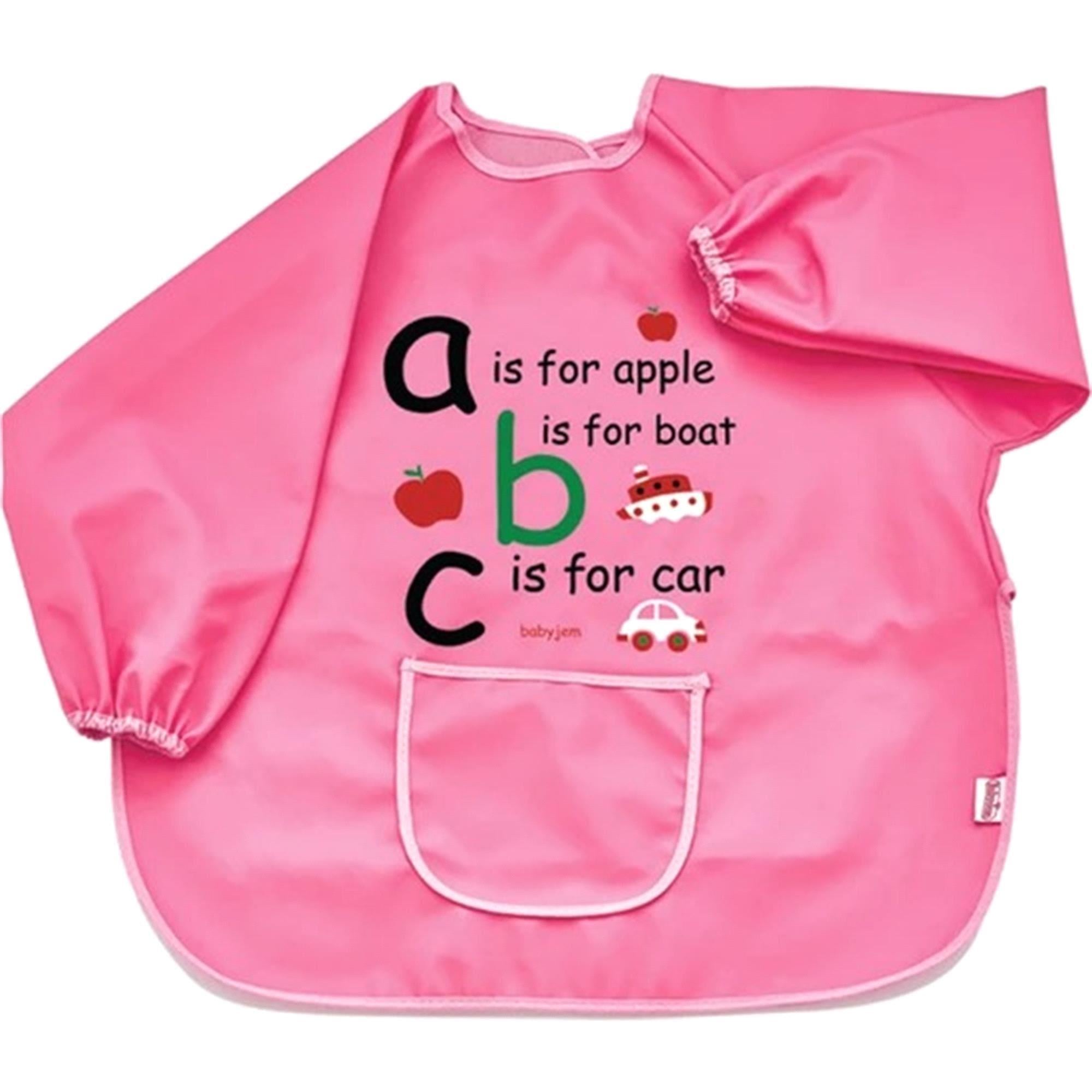 Babyjem Faaliyet Önlüğü Kollu Pembe ART-049