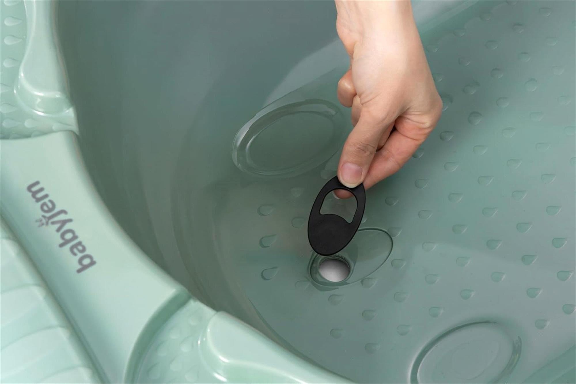 Babyjem Giderli Büyük Küvet 50 lt Soft Yeşil Art-241