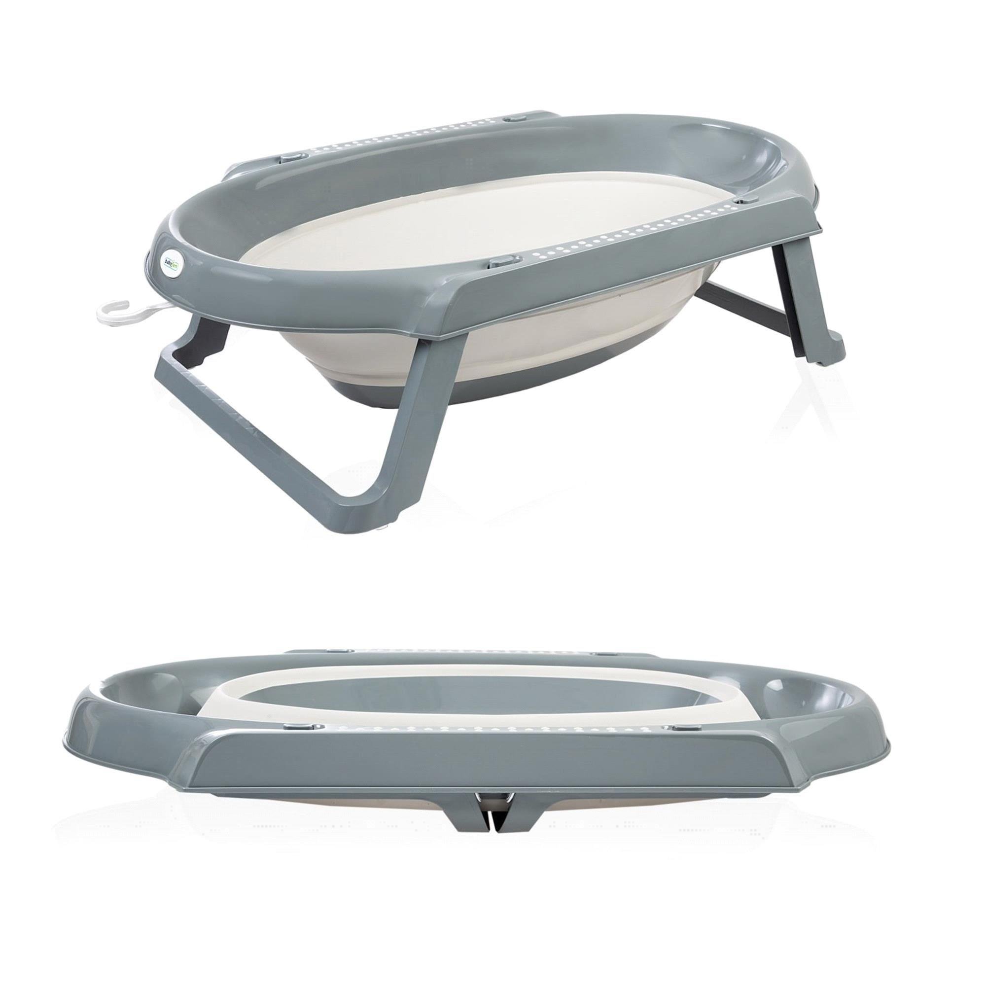 Babyjem Katlanır Banyo 3'lü Set Antrasit Art-765