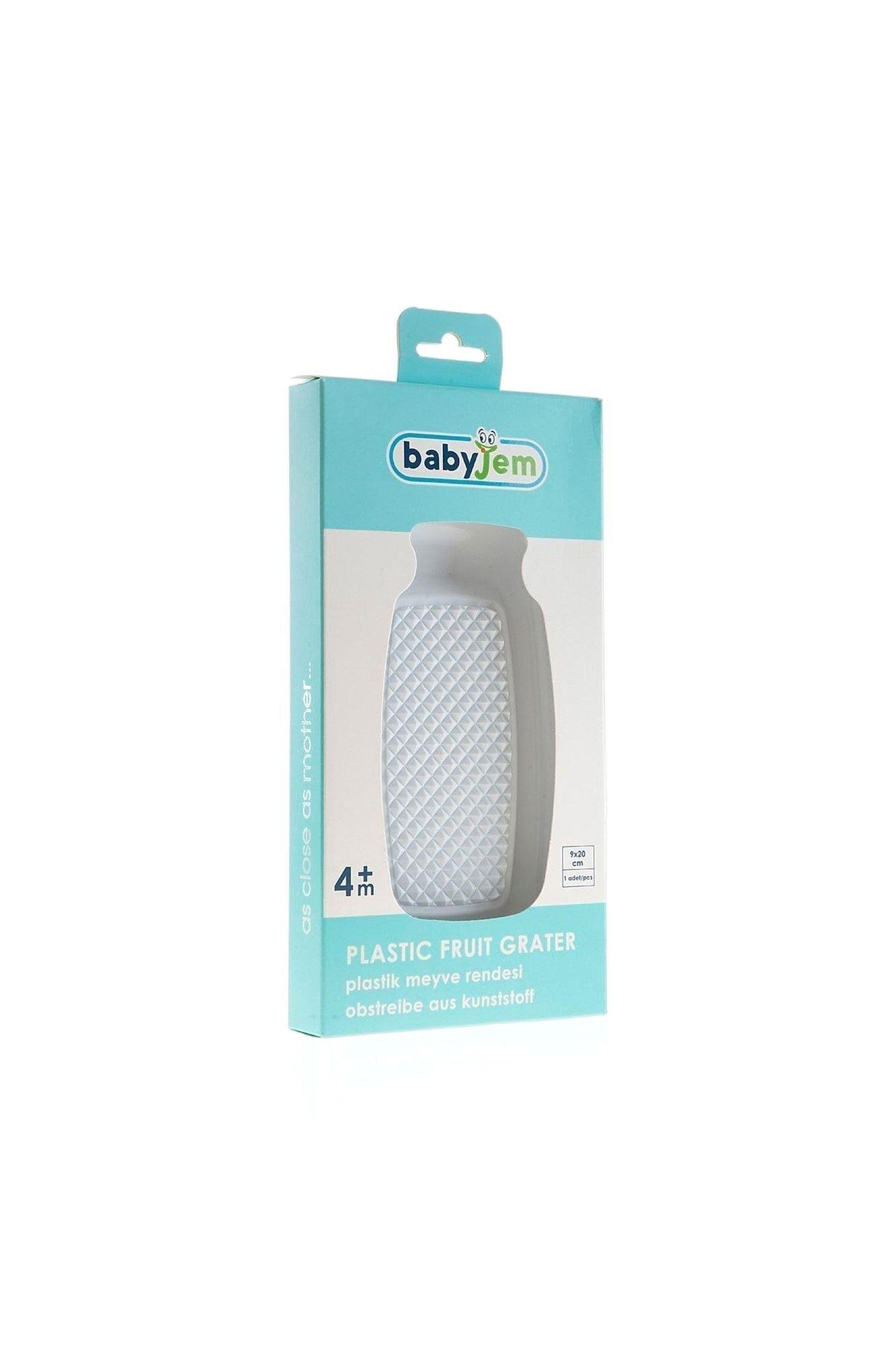 Babyjem Plastik Meyve Sebze Rende Buz Beyaz Art-799