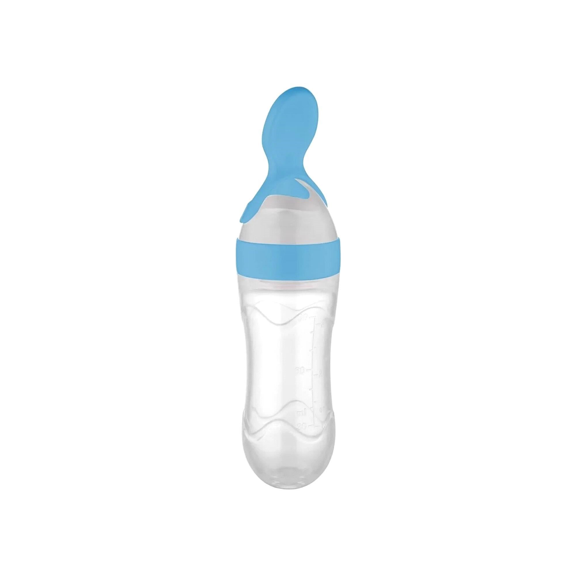 Babyjem Sıkmalı Kaşık Mavi Art-806
