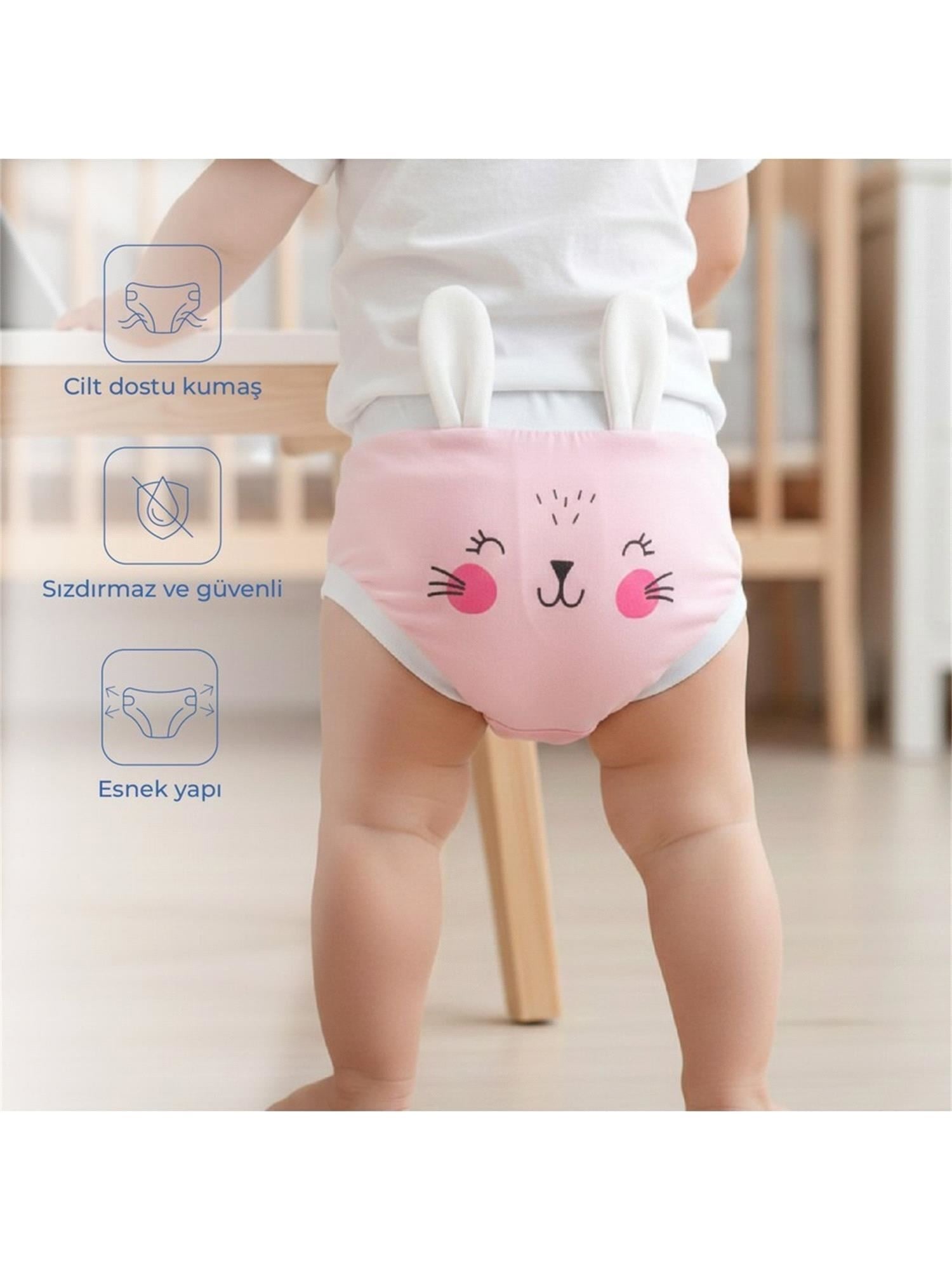 Babyjem Soft Alıştırma Külodu Pembe Art-244