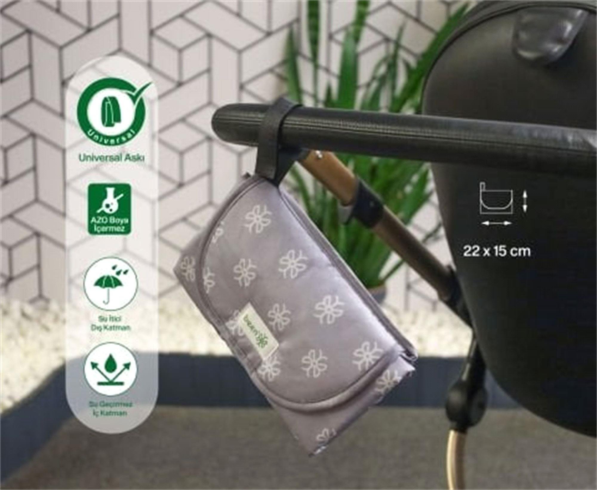 Been Pratik Alt Açma Matı Gri 