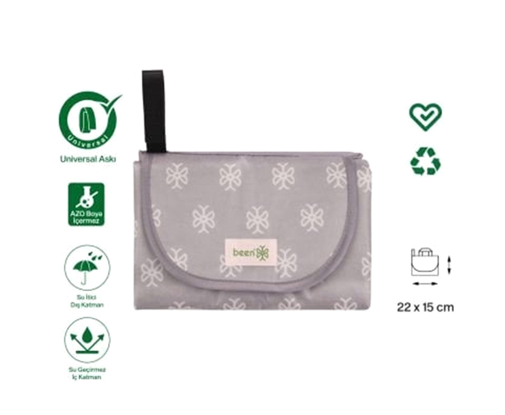 Been Pratik Alt Açma Matı Gri 