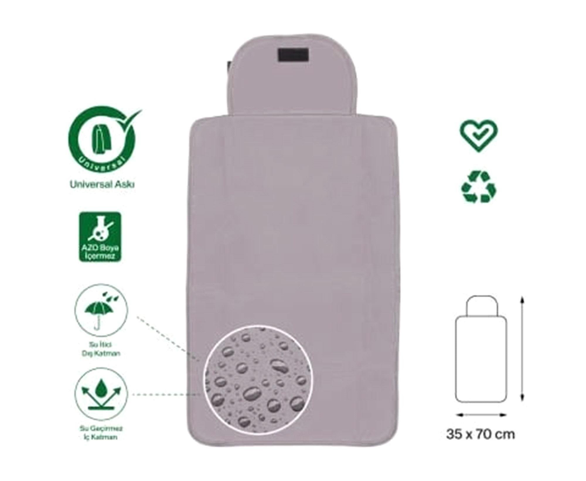 Been Pratik Alt Açma Matı Gri 