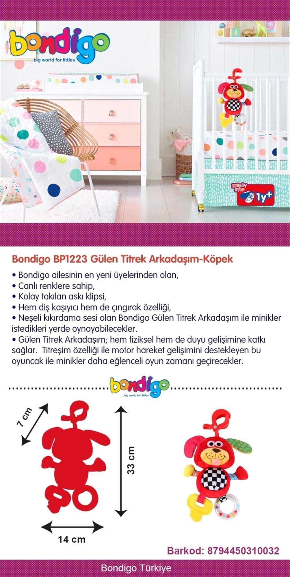 Bondigo Gülen Titrek Arkadaşım Köpek 1223