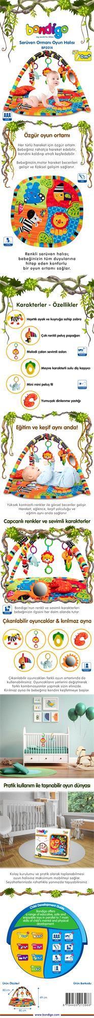 Bondigo Serüven Ormanı Oyun Halısı BP2014