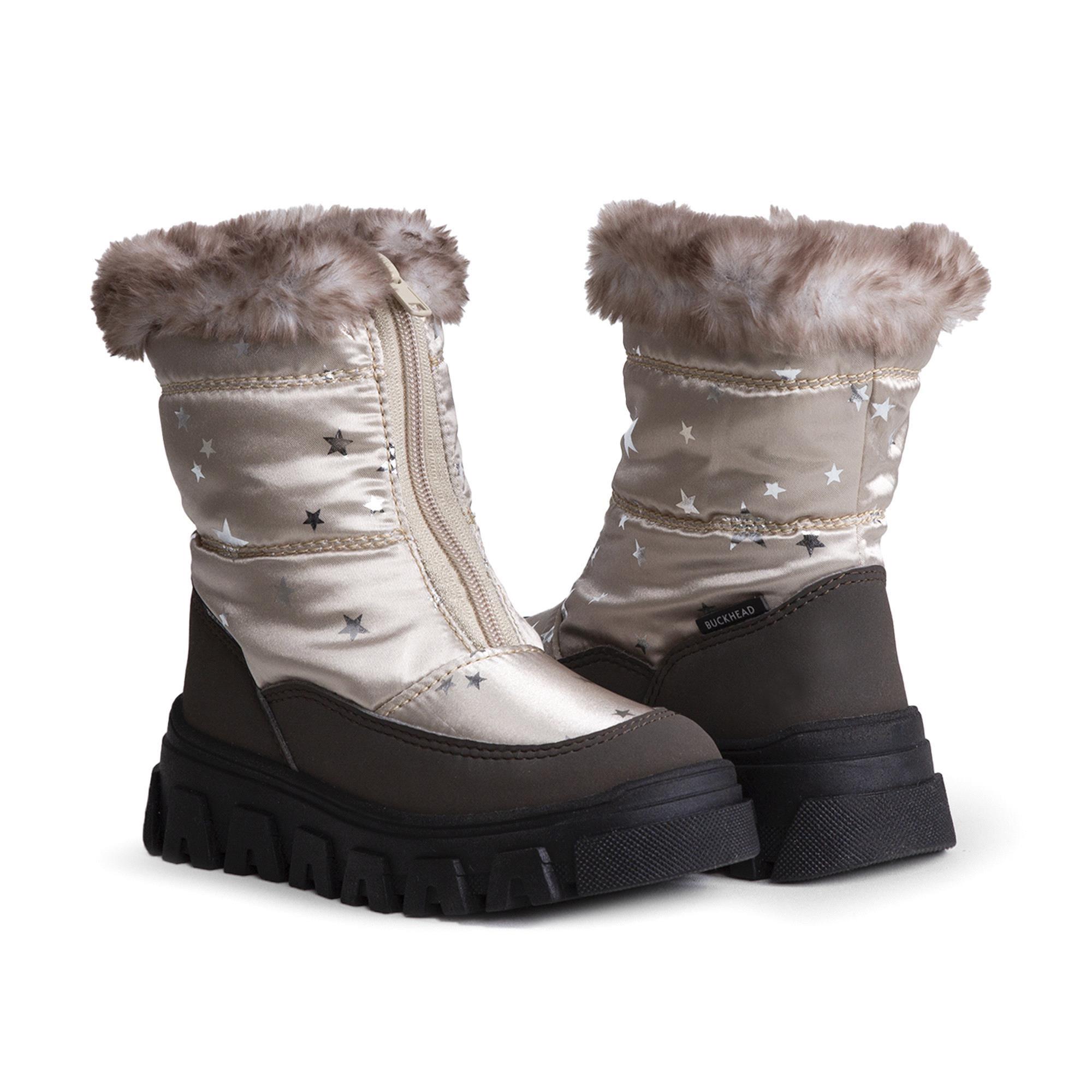 Buckhead Kız Çocuk Aly Fermuarlı Kar Botu Beige BUCK1148