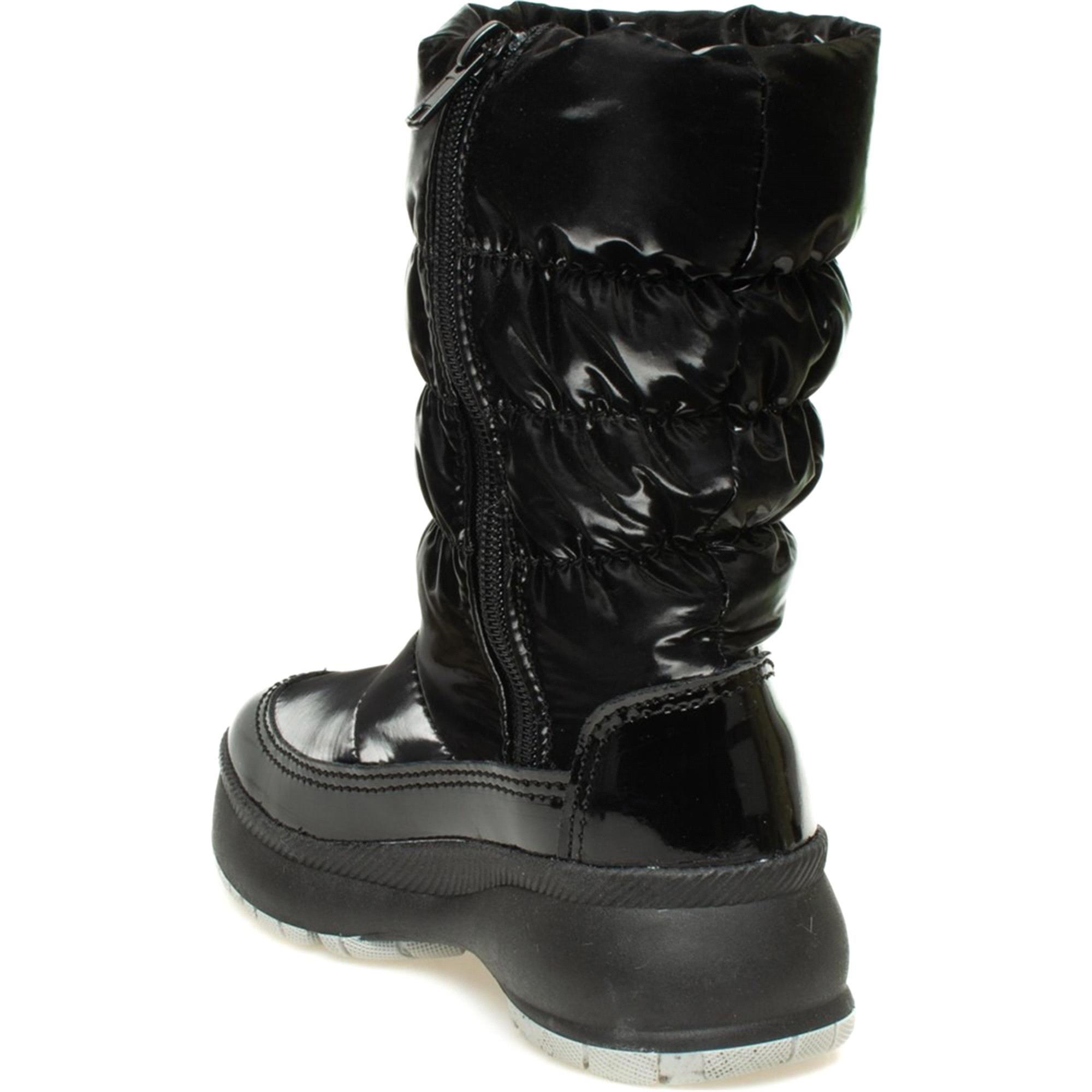 Buckhead Kız Çocuk Charm Shiny Kar Botu Black Buck1103