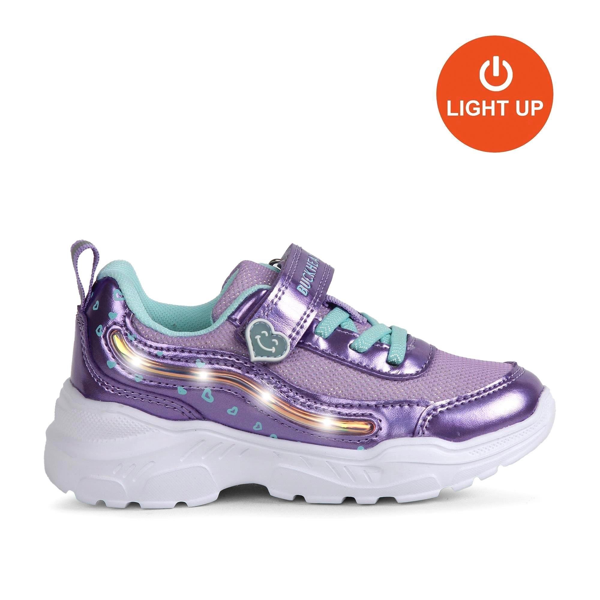 Buckhead Kız Çocuk Işıklı Spor Ayakkabı Lila BUCK3031