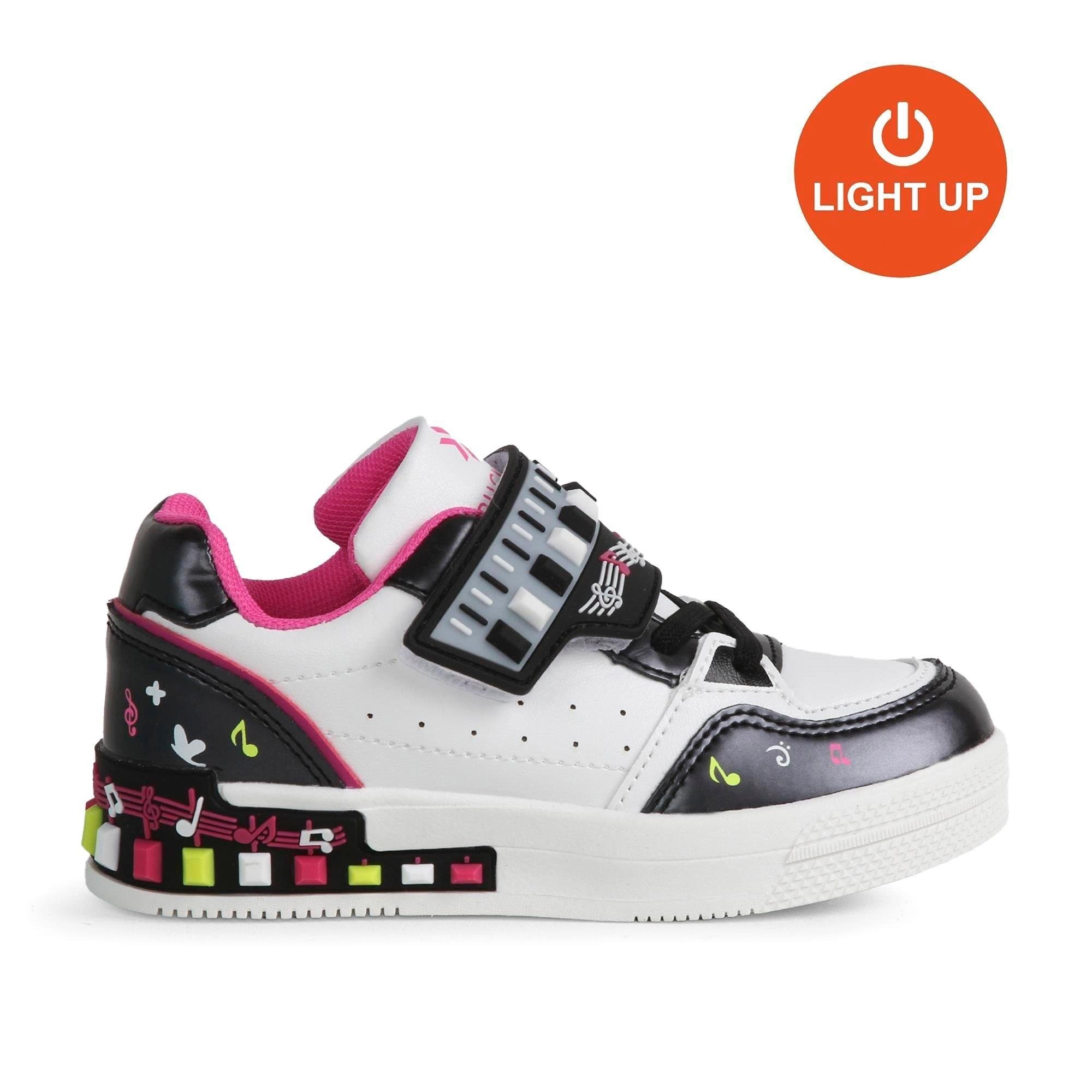 Buckhead Kız Çocuk Melody Işıklı Spor Ayakkabı Siyah BUCK3030